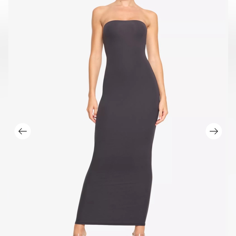 NWT Skims Graphite Fits Everybody Tube Dress